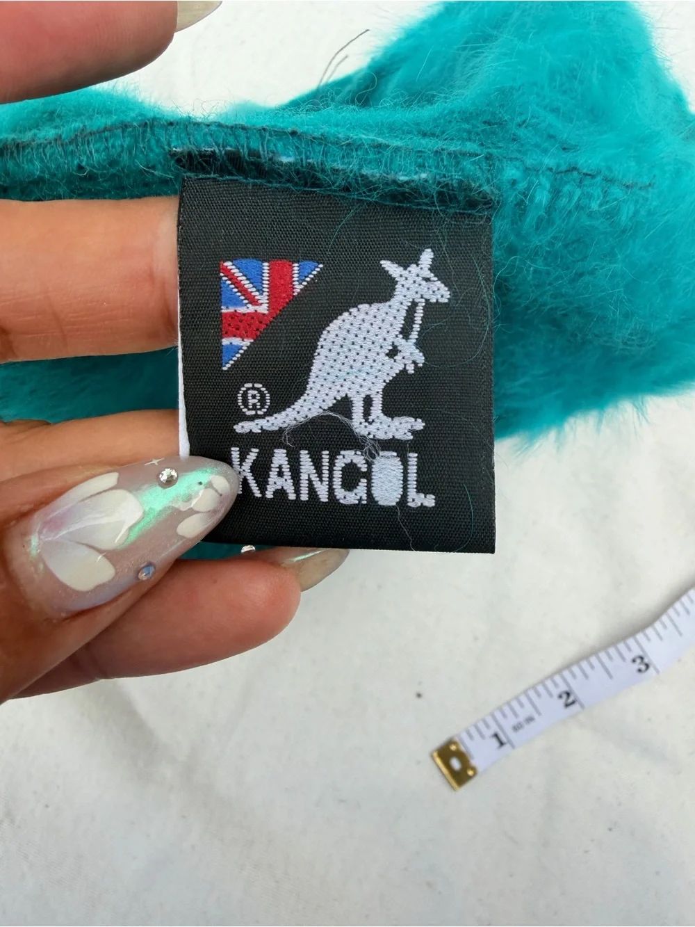 Kangol wool and fur blend Beanie